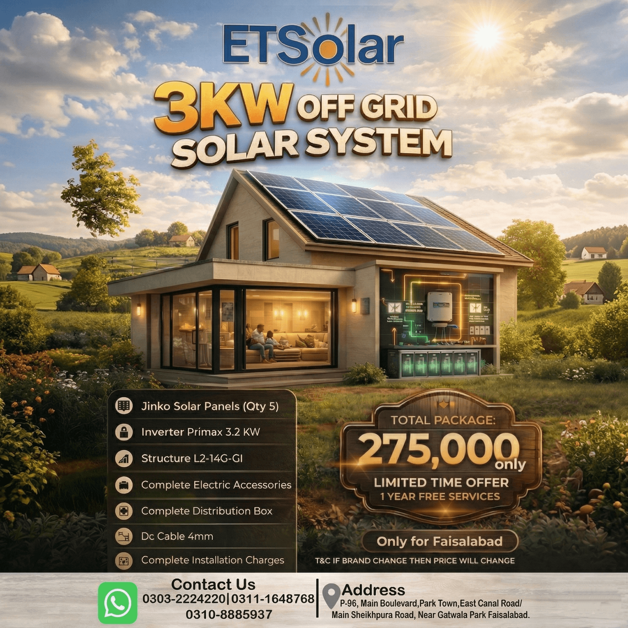 3kW Starter Home Package