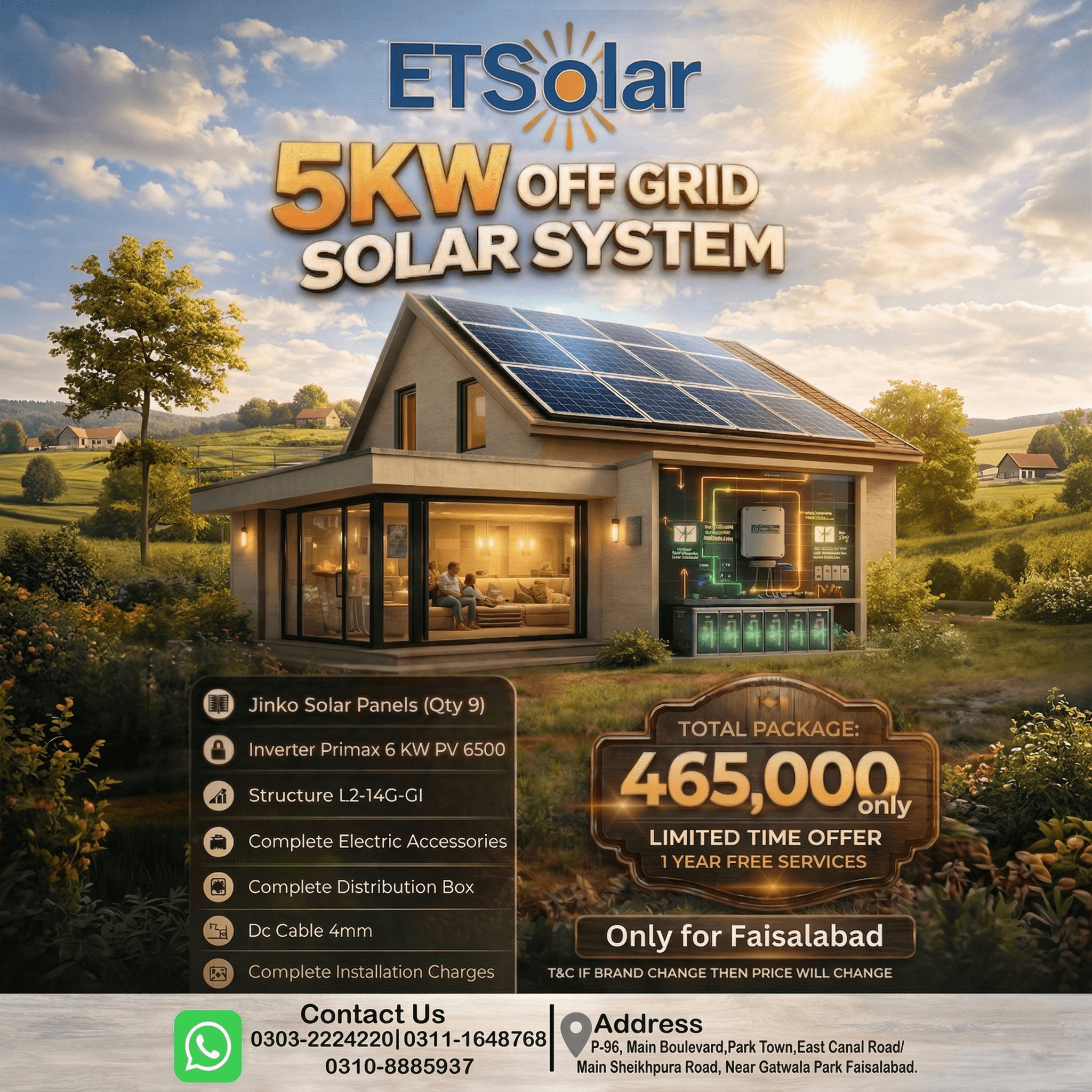 5kW Smart Hybrid Package